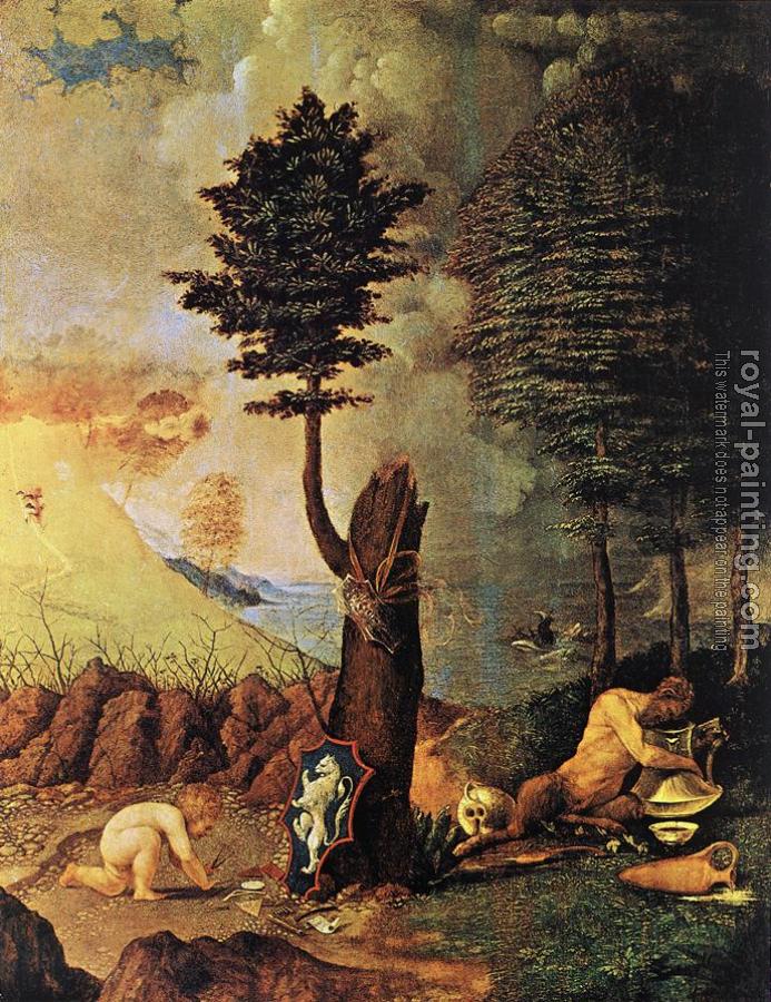Lorenzo Lotto : Allegory Lorenzo Lotto : Allegory